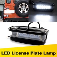 1PC For Land Rover Defender 90 110 130 Series 2, 2A & 3 All Models LED License Number Plate Light OEM#:XFC100550,PRC7255