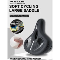 AliExpress plselis PLSELIS is thickened, widened, and enlarged to double the softness and comfort of shock absorption. It has a 620g bicycle saddle