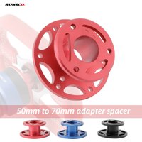 Universal Steering Wheel Adapter Spacer Hub PCD 50mm to 70mm Sim Racing / Racing Modification Accessory