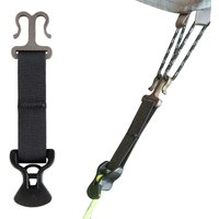 Double-door Tent Rope Tensioner Awning Hooks Stainless Steel Camping Tent Buckle Pull-up Nylon Tent Rope Holder Outdoor Sports