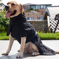 Waterproof Winter Big Dog Clothes Thickened Reflective Strip Design Dog Vest Jacket Adjustable Pet Dog Coat