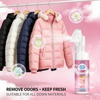 Down Jacket Dry Cleaning Agent Deep Clean Down Jacket Surface Stain Keep Down Fluffy and Soft Eliminate Odor Down Jacket Cleaner