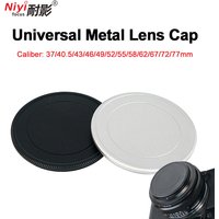 Metal Camera Lens Cap 37mm 40.5mm 43mm 46mm 49mm 52mm 55mm 58mm 62mm 67mm Screw-in camera cover Front Cap for canon nikon sony