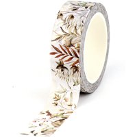 2023 NEW 1PC. 10M Decor Neutral Branches Leaves Washi Tape for Scrapbooking Journaling Adhesive Masking Tape Cute Stationery