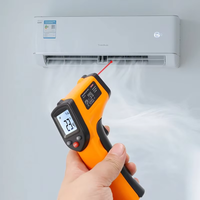 New Infrared Thermometer Handheld Temperature Gun Non-Contact Laser Heat Tester -50-600°C for Industrial Home Automobile Use