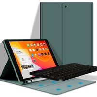 For Apple iPad 7th 8th 9th Generation 10.2 Case with Bluetooth Keyboard,Detachable Wireless Keyboard+Tablet iPad 10.5Cover Funda