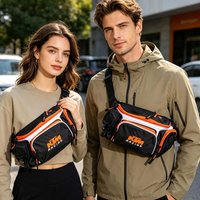 HotSale Fashion KTM Unisex Chest Waist Bag, Portable Sling Fanny Pack for Motorcycle Riding Cycling Hiking Outdoor Travel Sports