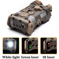 Nylon L3 NGAL LA-23 PEQ Aiming IR Laser + LED Light Flashlight Remote Pressure Switch LA23 Plug with Mount New Version PEQ15