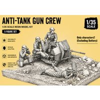 1/35 Ratio Die-casting Resin Model, GK, Air Defense Team Members, Need To Assemble, Unpainted (only Characters)