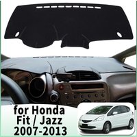 for Honda Jazz 2007-2013 Fit Shuttle 2011-2014 Dashmat Car Accessories Dashboard Cover Pad DashMat Sunshade Protective Carpet