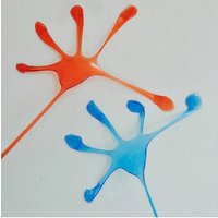 5-50 Pcs Funny Sticky Hands Toy Elastic Squishy Slap Palm Kids Party Favors Novelty Gift Supplies for Children