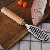 Fish Scaler Remover Multifunctional Stainless Steel Fish Cleaning Brush Scraper Fish Skin Cleaner Skinner Graters Peeler