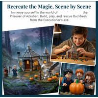 496pcs Buckbeak's Rescue building blocks set puzzle toys for Kids and Adults Creative Model gift idea for Christmas,birthday