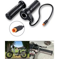 AliExpress FLYPIG Ebike Full Twist Throttle Grips Electric Bicycle Bike Handle Throttle for E-Bike Electric Scooter Ridstar Q20 12V-72V Waterproof
