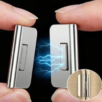 1-10pairs Magnetic Curtain Clips Prevent Light Leaking Keep Curtain Closed Magnet Buckle Home Bedroom Curtain Accessories