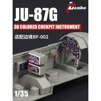 Lanbo 3D Color Cockpit Instrument 35202 JU-87G Retrofit collocation BORDER BF-002 1/35 scale
