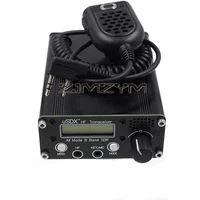 New Shortwave Radio Transceiver with BNC Antenna Connector, LCD SDR, Full Mode, HF, SSB, QRP, SSB, CW