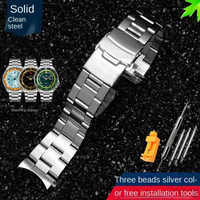 For Casio MDV106-1A MDV-107 MTP-VD01 MDV-106D Strap Stainless Steel Wristband Metal Bracelet Replacement Watchband 20mm 22mm