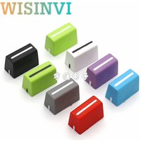 5pcs Fader Cap Straight Slide Potentiometer Cap 22mm * 14mm for RANE TTM-54 56 57 61 68 Sixty-Eight colorful aperture 4MM
