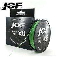 JOF X8 Braided Fishing Line 8 Strands Braid 100M/150M/500M PE Line 15LB-100LB Ultra Smooth Multifilament Japan fishing line