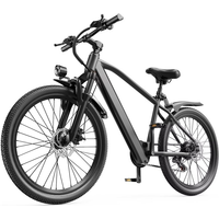 AliExpress NONE Aairsk GT300 Adult E-bike 250W Motor 36V 10Ah Battery Electric Bike 26 Inch Fat Tire E-Mountain bike Off-road Electric bicycle