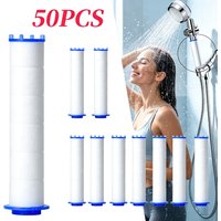 5/50PCS Shower Head Filter Replacement Showerhead Remove Chlorine/Fluoride/Hard Water Hygienic Bathroom Accessories