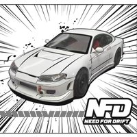 NFD-S15 RC Drift Car 1/24 Alloy Rear Drive Drift Car with Gyroscope 2.4G RC Racing Car Model Boy Remote Control Toy Gift