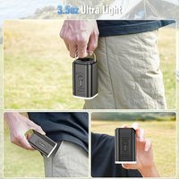 (LBER) Electric Air Pump Portable Wireless Air Compressor Inflator/Deflator Pumps for Inflatable Cushions Boat Swimming Ring
