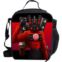 New Skibidi Toilet Toilet, Children's Lunch Bag, Elementary School Lunch Box Bag, Ice Bag, Bento Box Bag