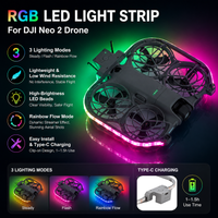 Mini Flashing Light Night Flight Cool Color RGB LED Flashing Light for DJI Neo 2 Flying Signal Lamp Night Drone Accessories