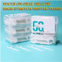 150pcs Ultra-Fine Toothpicks, Home Set, Portable and Disposable Care Floss, Portable Floss Stick, Oral Care, Deep Cleaning