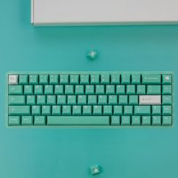 GMK Tiffany PBT Keycap, 129 PBT Kycaps Cherry Profile DYE-SUB Personalized GMK Keycaps For Mechanical Keyboard