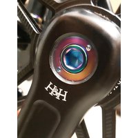 AliExpress Wanyifa Titanium Bolt M8x15mm Pitch 1.0mm inner Hex Head Crank Road Bike Cycling Ti Screw