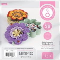 Metal Cutting Dies for DIY Handmade Scrapbook Greeting Card Petal Perfection Die Octavia Bow Box Keepsake Gift Box May 2026 New