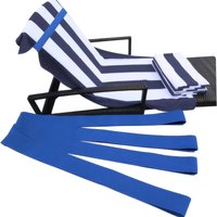 Beach Chair Towel Bands Stretchable Rubber Band Towel Strap Holder Towel Clips for Lounge Beach Pool Chairs Summer