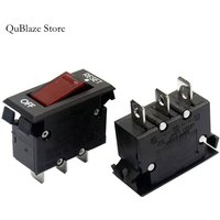 Approach SS-001 Illuminated Red Rocker Switch Thermal Overload Protector Circuit Breakers