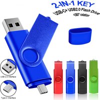 Flash Drive High Speed 32GB Type-C USB PenDrive Metal Pendrive 8GB 128GB 64GB Portable Memoria USB Stick For Xiaomi OTG USB Driv