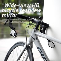 AliExpress Other Bicycle Rearview Mirror 360 Rotation Adjustable RotateWide-Angle Cycling HandlebarRear View for MTB Road Bike Accessories