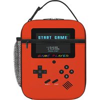 Games Console Handheld Lunch Bag For Boy/Girls Children Best Gifts 2D Flat Cartoon Thermal Insulation Lunch Box Bag Picnic Bag