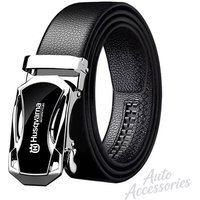Luxury Business Men Belt Metal Automatic Buckle Jeans Belt For Husqvarna Supermoto Enduro Norden 901 701 Svartpilen Vitpilen 401