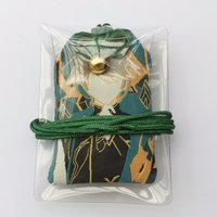 Game Impact Ai Haitham Scaramouche Wanderer Embroidery Pray Fortune Omamori Pendant Good Luck Amulet Kimono Pray Keychain