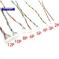 5PCS JST 0,8mm Stecker Kabel Draht 02SUR Einzigen Doppel Kopf 2P 3P 4P 5P 6P 7P 8P 10P 0,8mm Pitch IDC Typ 10cm 20cm 30cm