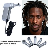 Instant Dreadlocks Hair Making Machine Easy DIY Semi-Automatic Dreadlock Machine Suitable for Long Human Hair and Synthetic Hair