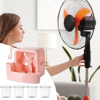 Ice Cooling Fan Clip On Portable Evaporative Air Cooler For Outdoor Camping Desktop Summer Travel Personal Cooler