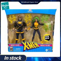 Original Hasbro Marvel Legends Series X-MAN HAVOK & POLARIS Anime Figure Toy Model Collection
