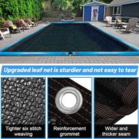 Screen Pool Leaf Net Cover Swimming Pool Leaf Fine Mesh Netting Sunshade Screen For Gardeners Grandpa Grandma Mother Family