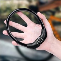 AliExpress NONE Bike Lock Motorcycle Portable Security 4-digit Code Bike Lock for Bicycle Motorcycle Scooter