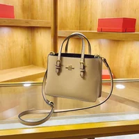 Casual Simple Vintage High-End Leather Women Handbag Diaper Bag Classic Designer Paris Popular Elegant Fashionable Style