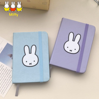 100 Pages/book Kawaii Miffy Notebook Cartoon Ins Style Student Diary Office Memo Travel Handbook Girl Gift