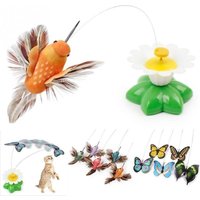 The Flower Pet Cat Toys Cat Pet Toy New Pet Toy Electric Butterfly Flying Around